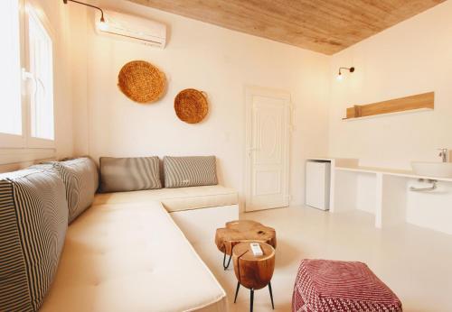 Posezení v ubytování Mesanto Luxury Suites