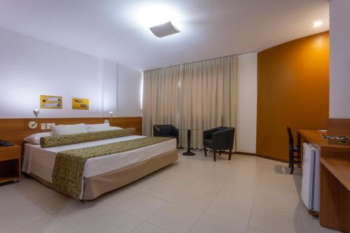 Katil atau katil-katil dalam bilik di Hotel Serra Grande - SERRA - ES