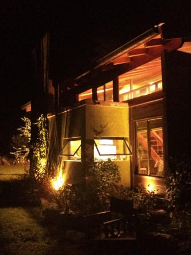 Taman di luar La Azotea cabañas & suites
