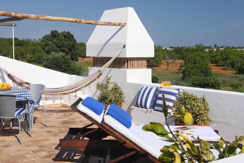 En balkon eller terrasse på Monte das Cortelhas