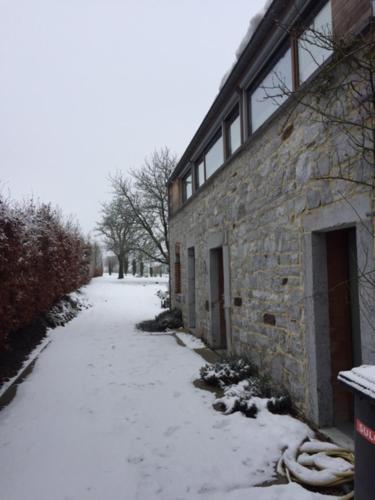 RD Gîte durante el invierno