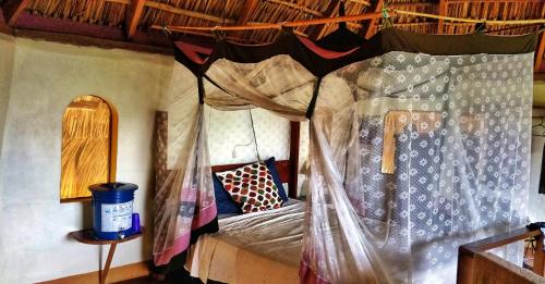 Voodi või voodid majutusasutuse Finca del Sol Eco Lodge toas