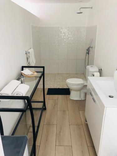 Koupelna v ubytování PAP'S Chambres d'Hôtes