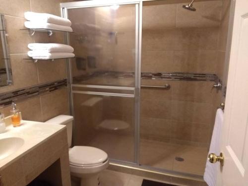 Koupelna v ubytování Confortable y acogedor Departamento por UACH II