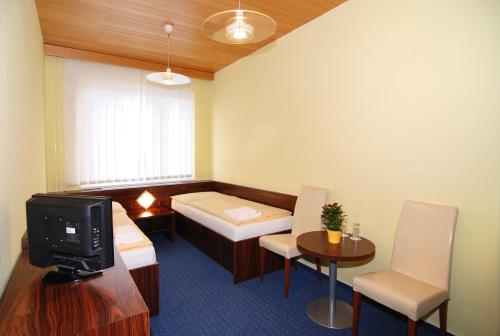Posezení v ubytování Hotel Bila Ruze