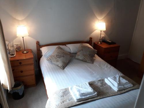 Cama o camas de una habitación en Beechwood B&B