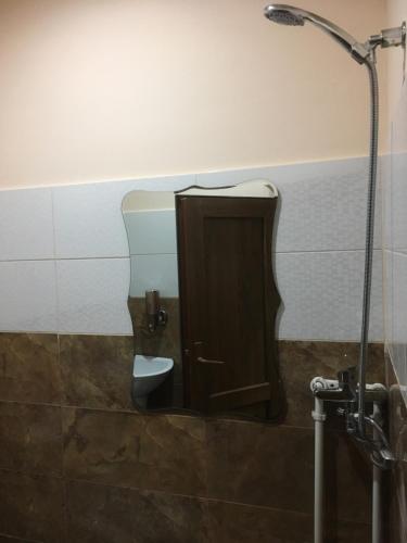 Koupelna v ubytování Hotel Triumph