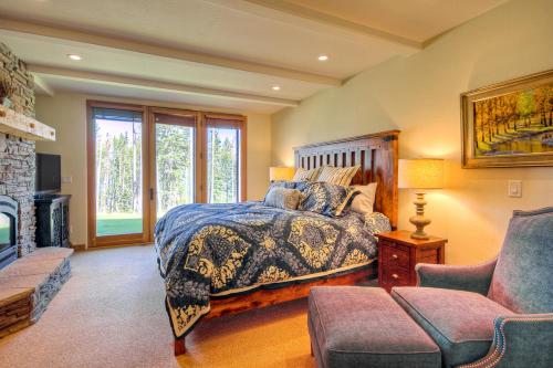 Katil atau katil-katil dalam bilik di Moonlight Mountain Home-1 Hidden Trail