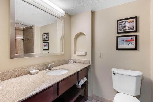 Et badeværelse på Comfort Inn & Suites Tavares North