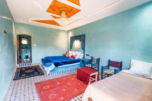 Paradis Touaregにあるベッド