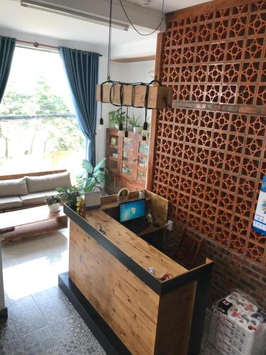 Χώρος καθιστικού στο Thao Trang Hotel