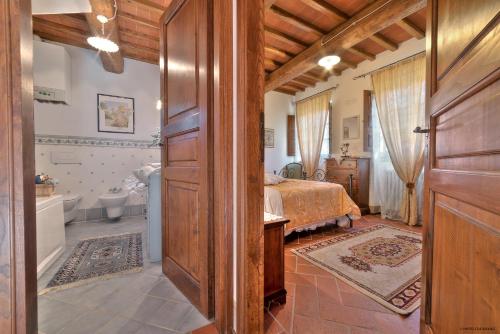 Un baño de Podere Piandarca