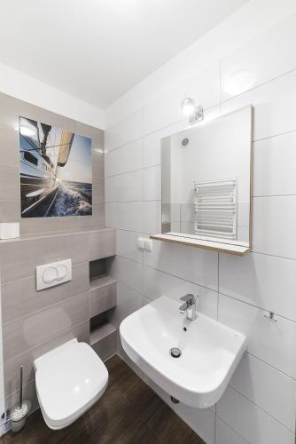 Koupelna v ubytování Apartamenty i Pokoje Gościnne Relax