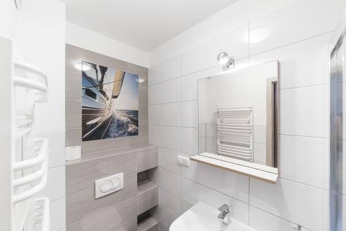 Koupelna v ubytování Apartamenty i Pokoje Gościnne Relax