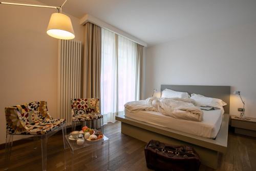 Postel nebo postele na pokoji v ubytování Da Elda Natural Retreat