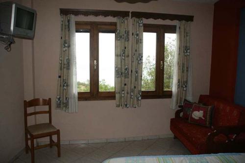 Zona d'estar a Guesthouse Mitsiopoulou