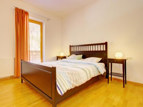 Una cama o camas en una habitación de Sun and Spa Apartment