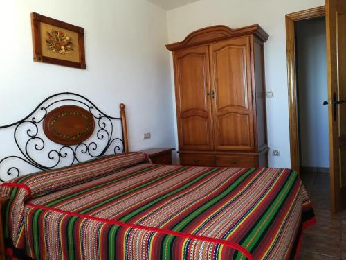 Postel nebo postele na pokoji v ubytování Alojamientos Rurales Las Eras