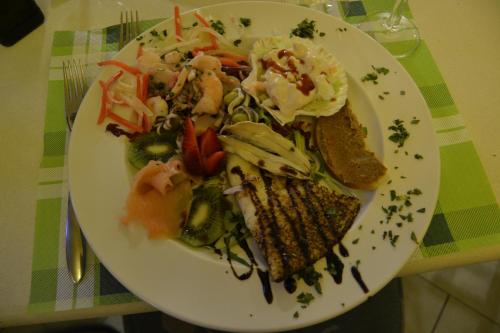 Comida en el bed and breakfast o alrededores