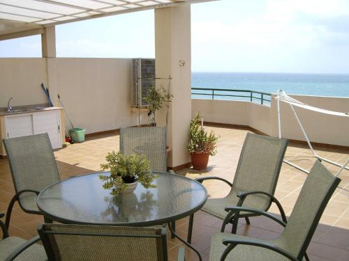 Balcó o terrassa a exclusivo Atico en primera línea de playa