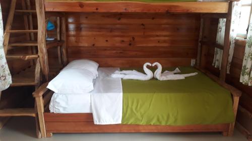 Voodi või voodid majutusasutuse Baleh Boble Guesthouse toas