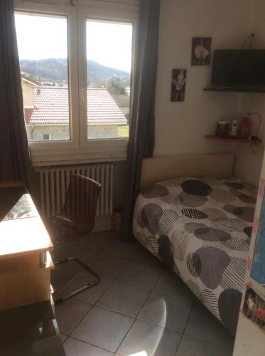 Ένα ή περισσότερα κρεβάτια σε δωμάτιο στο Aux 2 lots