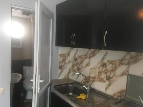 Koupelna v ubytování Apartment DURU