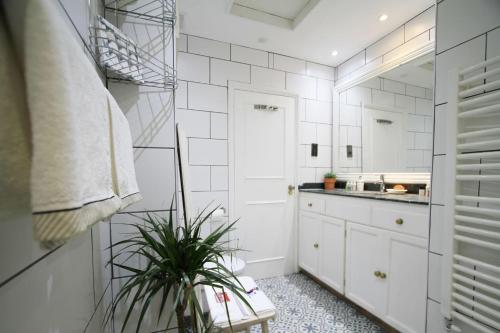 Køkken eller tekøkken på SW4 Apartment Clapham Common