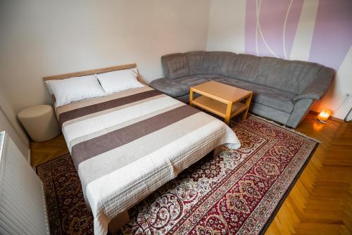 Giường trong phòng chung tại Apartment Carmen