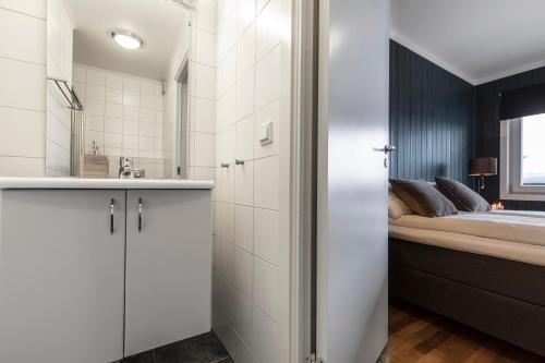Ванная комната в Skarsnuten Apartments