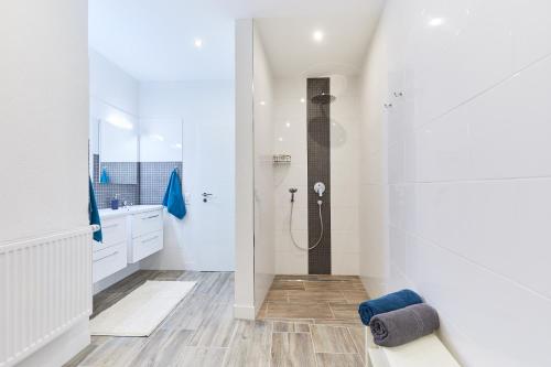 ห้องน้ำของ Wohnung 7 - nur 5-10 min vom Europa-Park