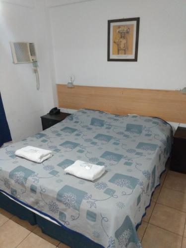 Cama ou camas em um quarto em Aires Express