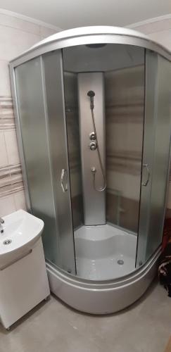 Koupelna v ubytování Котедж під горою