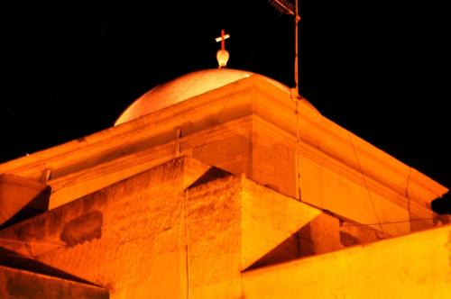 a church with a cross on top of it at Anita & Garibaldi in Marsala