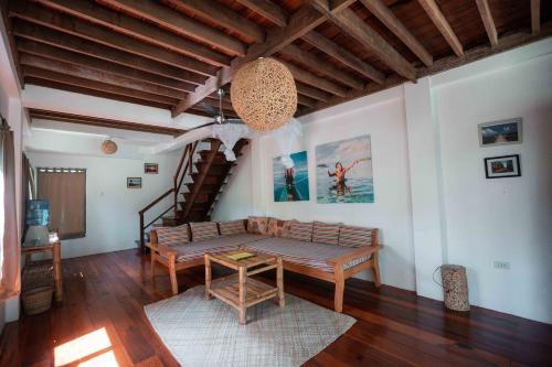 Area soggiorno di Ferra Resort Siargao