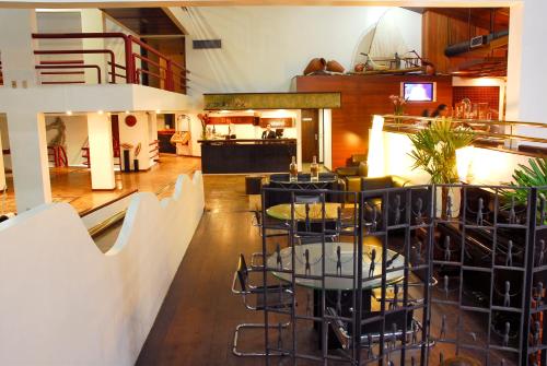 Dapur atau dapur kecil di Maceió Mar Hotel