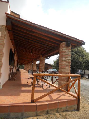 Un balcón o terraza de I Puntoni Agriturismo