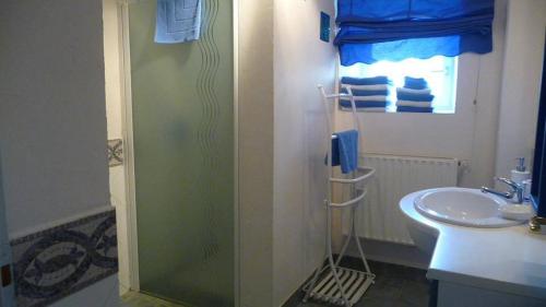 Ett badrum på Le Pré Vert