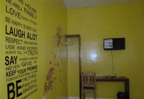 TV a/nebo společenská místnost v ubytování Casa Mirasol