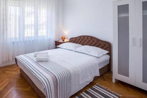 Postel nebo postele na pokoji v ubytování Apartment Blaž