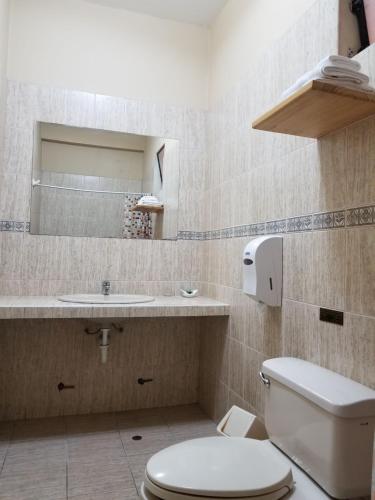 Koupelna v ubytování Hotel El Brujo Centro Histórico