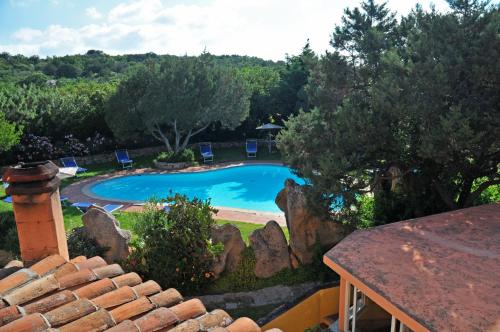 Výhled na bazén z ubytování Hotel Il Piccolo Golf nebo okolí