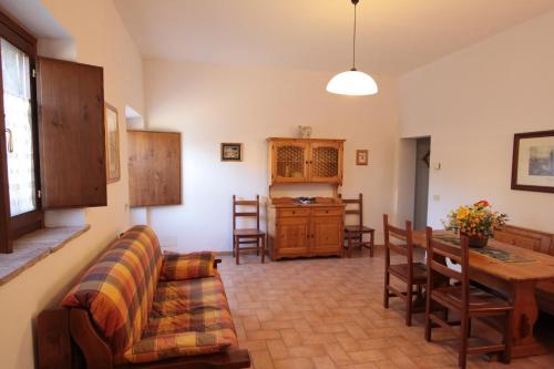 Ruang duduk di Agriturismo Montegonfoli