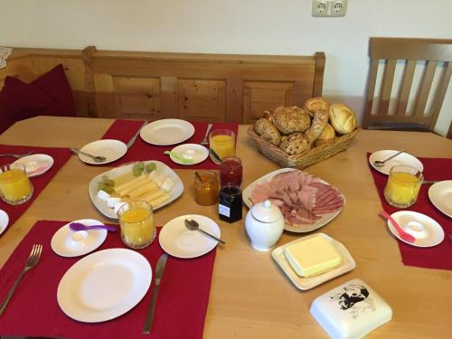 
Frühstücksoptionen für Gäste der Unterkunft Haus Natalie
