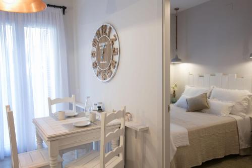 Ένα ή περισσότερα κρεβάτια σε δωμάτιο στο Apartaments Cal Trumfo