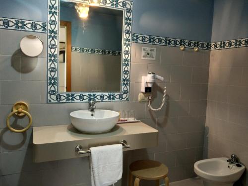 Ванная комната в Posada Real Quinta de la Concepción