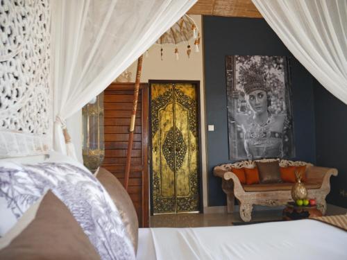 Krevet ili kreveti u jedinici u objektu Hakuna Matata Bali Villas