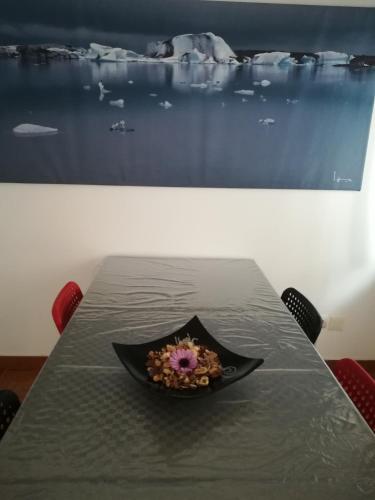 Ruang duduk di quartos da praia
