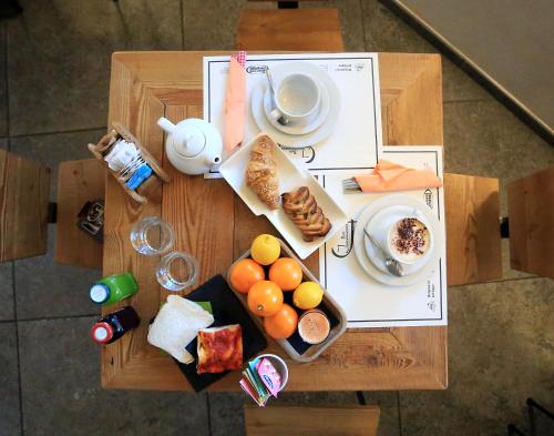 Mad på bed and breakfast-stedet eller i nærheden