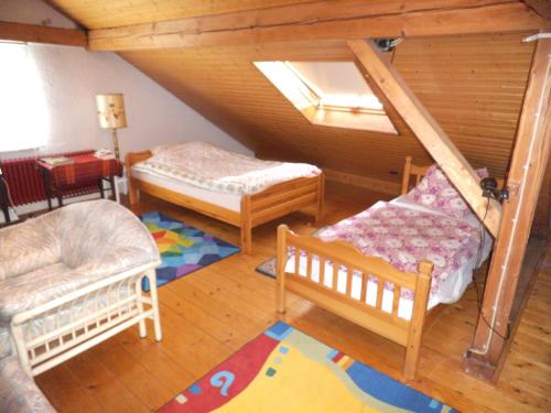 Säng eller sängar i ett rum på Engel Ringsheim